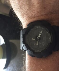 Casio Mens G-Shock Ana-Digi GA100-1A1 3-Eye Wristwatch 37 71nvs0m1eQL 1