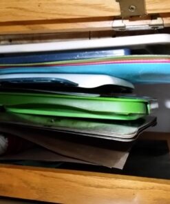 Simple Houseware Cabinet Pantry Pot and Pan Organizer Holder Rack, Bronze 42 71nx pOGLL