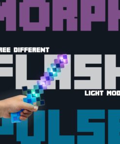 Fun Central LED Light Up Pixel 8-Bit Toy Sword for Kids 10 71nxMws1HFL