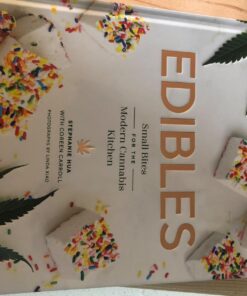 Edibles: Small Bites for the Modern Cannabis Kitchen Hardcover, Illustrated 27 71nyQQJbtGL