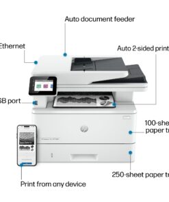 HP LaserJet Pro MFP 4101fdn Black & White Printer with Fax, Works with Alexa 19 71nyR3gFWHL