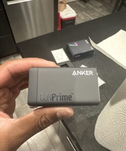 Anker USB C Charger, Anker GaNPrime 65W, 3-Port Fast Compact Foldable Wall Charger for MacBook Pro/Air, iPad Pro, Galaxy S22/S21, HP Spectre, Note 20/10+, iPhone 14/Pro, Pixel, and More Phantom Black 79 71nyVg6E83L