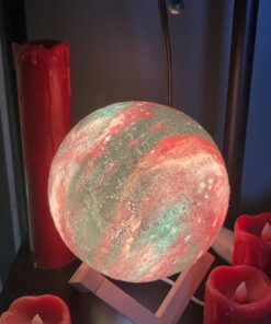 BRIGHTWORLD Moon Lamp Galaxy Lamp 5.9 inch 16 Colors LED 3D Moon Light, Remote & Touch Control Moon Night Light Gifts for Girls Boys Kids Women Birthday Wooden Base 36 71nyvbyICwL