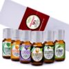 Aromatherapy Top 6-100% Pure Therapeutic Grade Basic Sampler Essential Oil Gift Set- 6/10 ml Kit Classic Aromatherpy Sets 0.33 Fl Oz (Pack of 6) 35 71nz6FYSa1L