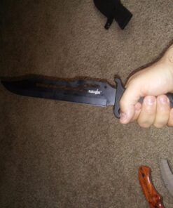 Ace Martial Arts Fixed Blade Tactical Combat Knife 13-Inch Overall 34 71o Y5MxJrL