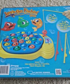 Let's Go Fishin' Game by Pressman - The Original Fast-Action Fishing Game!, 1-4 players Let's Go Fishin' 37 71o008kDohL