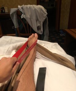 Sportbit Exercise Resistance Bands Set of 5 + Bag | Best Elastic Resistance Loop Bands for Stretching, Yoga, Physical Therapy, Workout, Home Fitness and Sport 33 71o0L2T3aQL