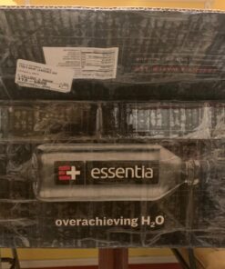 Essentia Bottled Water LLC, Ionized Alkaline Water; 99.9% Pure, Infused with Electrolytes, 9.5 pH or Higher a Clean, Smooth Taste, 20 Fl Oz (Pack of 24) 29 71o0LBjHbuL