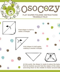OsoCozy - Organic Flat Cloth Diapers (Dozen) - 27 x 30.5 - One-Layer Nappies Made of Soft, Durable 100% Birdseye Cotton - The Best Organic Diapers - Sold by The Dozen. 27x30.5 Inch (Pack of 6) 5 71o0R ELZ7L