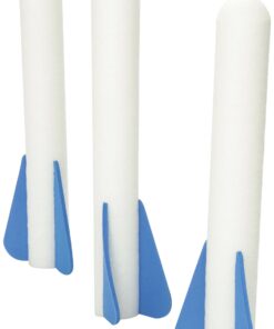 Stomp Rocket Jr Glow Rocket Refills, 3 Rockets - Replacement Glow in The Dark Rockets for Soft Foam Rocket Launcher for Kids - Fun Backyard & Outdoor Kids Toys Gifts for Boys & Girls Refill Jr. Glow 3 Pack 15 71o0l11uK5L 1