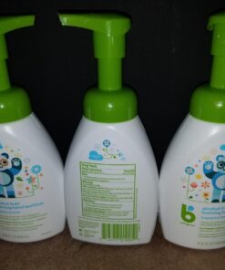 Babyganics Foaming Pump Hand Sanitizer, Alcohol Free, Fragrance Free, Kills 99.9% of Common Bacteria, Moisturizing, 8.45 Fl Oz (Pack of 3) 8.45 Fl Oz (Pack of 3) 40 71o2foHHfAL