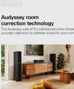 Denon AVR-S770H 7.2 Ch Home Theater Receiver (2023 Model) - 8K UHD HDMI Receiver (75W X 7), Wireless Streaming via Built-in HEOS, Bluetooth & Wi-Fi, Dolby TrueHD, DTS Neural:X & DTS:X Surround Sound AVR-S770 11 71o3ZN e76L