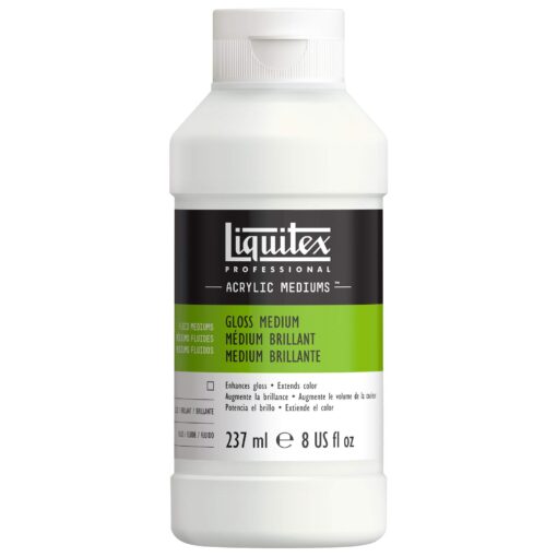 Liquitex Professional Fluid Medium, 237ml (8-oz), Gloss 8 Fl Oz (Pack of 1)