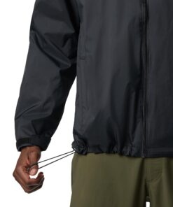 Columbia Men's Glennaker Rain Jacket Black Small 10 71o4STxaL