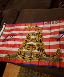 Custom-91Flag 3ft x 5ft First Navy Jack Don't Tread on Me 1776 Tea Party Flag by Ruffin 9 71o4bqmmVaL