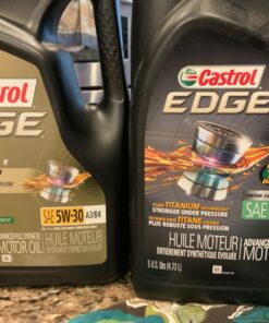 Castrol Edge Euro 5W-30 A3/B4 European Advanced Full Synthetic Motor Oil, 5 Quarts 5 Quart A3/B4 Advanced Full Synthetic 24 71o4xhWWfYL