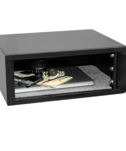 Honeywell Safes & Door Locks 5105DS Low Profile Steel Security Safe with Hotel-Style Digital Lock, 1.14 -Cubic Feet, Black 9 71o54Ql51 L