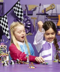 LEGO Friends The Big Race Day 41352 Building Kit, Mini Go Karts and Toy Cars for Girls, Best Gift for Kids (648 Piece) (Discontinued by Manufacturer) 18 71o5Q8q9FgL
