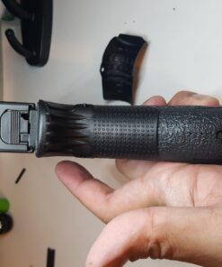 TALON Grips Adhesive Pistol Grip Compatible with Glock 17, 19X, 22, 24, 31, 34, 35, 37 - Made in The USA Previous Generation Rubber-Black 87 71o5iCxqlL