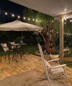 Brightown G40 Replacement LED Light Bulbs, 25 Pack Clear Globe Bulb fits E12 C7 Candelabra Screw Base Sockets, 1.5 Inch Dimmable Edison Light Bulbs for Indoor Outdoor Patio Decor, Warm White Clear-led 30 71o5jCIU7L