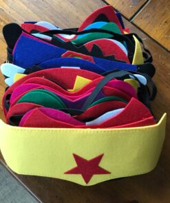 Superhero masks - Super hero party favors for kids, and birthday supplies 32 set for kids party 31 71o5ml5NChL