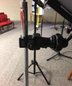 Accessory Basics EasyAdjust cymbal Microphone Mic Stand Tablet Mount for Most Tablets & Large Size Cell Phones Smartphone (Zoom Compatible) 36 71o6IYjj5zL