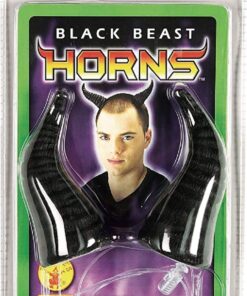 Rubie's Adult Beast Horns, Black, One Size 23 71o6LgmYZML
