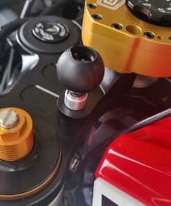 RAM Mounts RAM-B-367U Motorcycle Handlebar Clamp Base with M8 Bolts with B Size 1" Ball 46 71o6Pa9KtiL