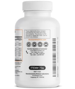 Bronson Super B Vitamin B Complex Sustained Slow Release (Vitamin B1, B2, B3, B6, B9 - Folic Acid, B12) Contains All B Vitamins 100 Tablets Unflavored 100 Count (Pack of 1) 20 71o6d zF2 L