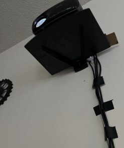 WALI Floating Entertainment Center Shelves, Holds Up to 17.6lbs, TV Shelf with Strengthened Tempered Glasses for DVD Players, Cable Boxes, Games Consoles, TV Accessories (CS201B), 1 Shelf, Black 1-Shelf 37 71o7xVfWdL