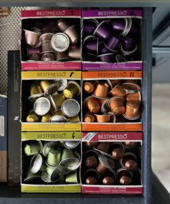 Bestpresso Coffee for Nespresso OriginalLine Machine 120 pods Certified Genuine Espresso Variety Pack, Pods Compatible with Nespresso OriginalLine 20 Count (Pack of 6) 27 71o8EuqLyjL