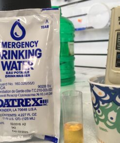DATREX Emergency Water Pouch for Disaster or Survival, 125 ml Each 4.22 Fl Oz (Pack of 64) 14 71o996nz92L