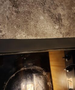 DSYJ Silicone Stove Gap Covers 2 Pack, Heat Resistant Oven Gap Filler Seals Gaps Between Stovetop and Counter, Easy to Clean (25 Inches, Black) 31 71o9I1SN7WL