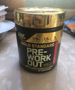 OPTIMUM NUTRITION Gold Standard Pre-Workout with Creatine, Beta-Alanine, and Caffeine for Energy, Flavor: Fruit Punch, 30 Servings 30 Servings (Pack of 1) 31 71o9fHHGdL