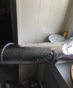 Reflectix DW1202504 Spiral Duct Wrap, Silver 24 71o9yVy mUL
