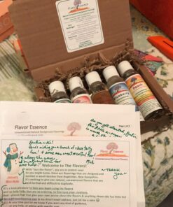 FLAVOR ESSENCE CUSTOM 5 PACK CASE -UNSWEETENED NATURAL FLAVORS ~Any Combination of Flavors You Want. 13 71oAodUtb0L