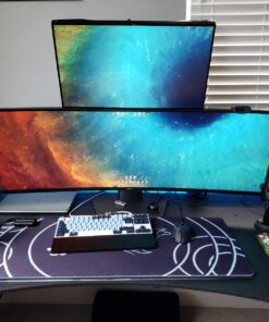 Dell UltraSharp U4919DW 49 inch Dual QHD Curved Monitor - 8ms Response Time, 2X HDMI, 1x DP, 5X USB Downstream, 2X USB Upstream 3.0, 1 x USB Type-C 49 Inches 23 71oB4rh33jL