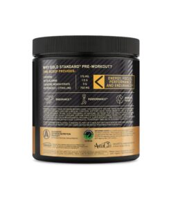 OPTIMUM NUTRITION Gold Standard Pre-Workout with Creatine, Beta-Alanine, and Caffeine for Energy, Flavor: Fruit Punch, 30 Servings 30 Servings (Pack of 1) 26 71oBHNKBRJL