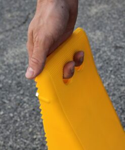 Trailer-Aid "Plus" Tandem Tire Changing Ramp, The Fast and Easy Way To Change A Trailer's Flat Tire, Holds up to 15,000 Pounds, 5.5 Inch Lift (Yellow) Standard Packaging 16 71oBT39EOrL