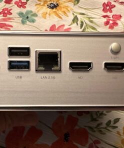 PELADN HA-4 Mini Gaming PC, AMD Ryzen 7 Mini PC Ryzen 7 7735HS Processor(8C/16T,Up to 4.75Hz), DDR5-4800 32GB RAM 512GB PCIe4.0 SSD. Triple 4K@60Hz Output, 2.5Gbps LAN/Wi-Fi6/BT5.2, USB-C & RGB. 24 71oBmZICmpL