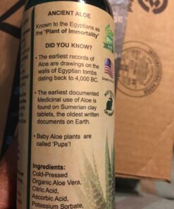 Aloe Vera Gel for Skin Care | Pure Aloe Vera | Real 100 Aloe Vera Gel for Face, Skin, Hair Care, Daily Moisturizer, Aftershave lotion, Sunburn Relief Aloevera - Alcohol Free - 8 Ounce, By Green Leaf 8 Fl Oz (Pack of 1) 30 71oCTn653JL