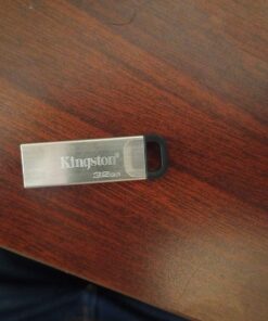 Kingston DataTraveler Kyson 32GB High Performance USB 3.2 Metal Flash Drive | Speeds up to 200MB/s | DTKN/32GB, Silver 35 71oCqxa4mUL