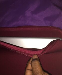 ARVOK 15 15.6 16 inch Laptop Sleeve Ultra-Thin Case MacBook pro 16 inch Sleeve Water-Resistant Notebook Computer Pocket Tablet Briefcase Carrying Bag/Pouch Skin Cover for HP/Dell/Lenovo/Asus/Acer 15 inch Wine Red 60 71oDDdomIZL