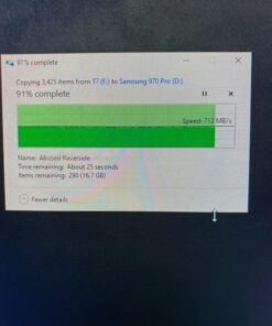 SAMSUNG SSD T7 Portable External Solid State Drive 1TB, Up to USB 3.2 Gen 2, Reliable Storage for Gaming, Students, Professionals, MU-PC1T0H/AM, Blue 1 TB 42 71oDyw7OkGL