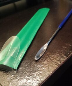 Chemglass, CG-1983-12 Micro Spoon Spatula, 6-1/2 Overall Length, 5-3/4 Handle, Stainless Steel , Non-Magnetic x 3/16 Width 8 71oE84SuxYL