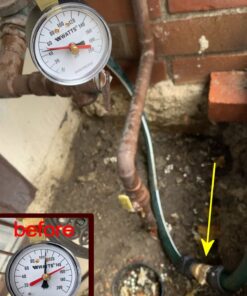 Camco Camper/RV Water Pressure Regulator | Protects RV Kitchen Small Appliances, Plumbing & Hoses | Reduces RV Water Pressure to Safe and Consistent 40-50 PSI | Drinking Water Safe (40055) 24 71oEK7Tso L