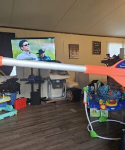 Attwood Emergency Telescoping Paddle for Boating, Orange 20 Inch to 42 Inch 20 71oESnWTTML