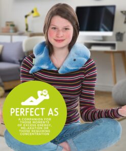 manimo Weighted Stuffed Animal for Kids - Lap Pad Sensory Tool - Perfect for Home, Schools, Kindergartens, Daycares (Dolphin, 4.4 lb) Dolphin | Purple 14 71oEgtdoZoL