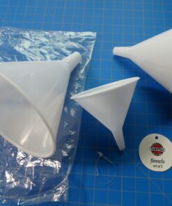Norpro Plastic Funnel, Set of 3, Set of Three, White 29 71oF5E2Z2ZL