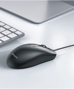 leegicst Wired Optical Computer Mouse - M102 3-Button USB Wired Computer Mice for Computers laptops Chromebook MacBook PC Computer (Black) Black 10 71oFAJ4qhES